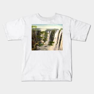 Victoria Falls Zimbabwe Kids T-Shirt